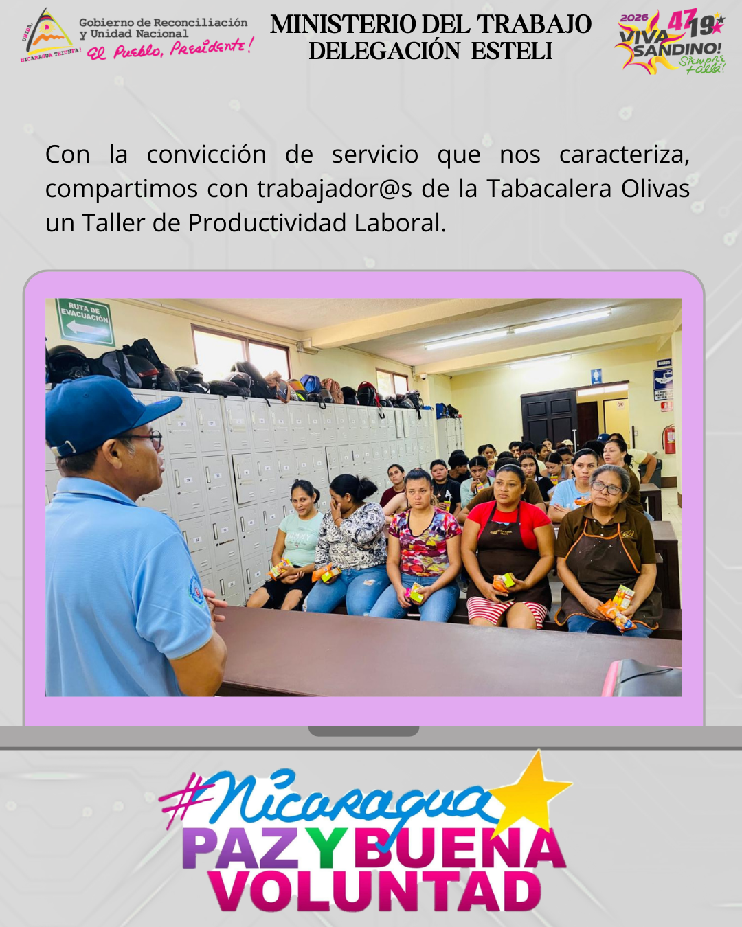 NOTA DE PRENSA